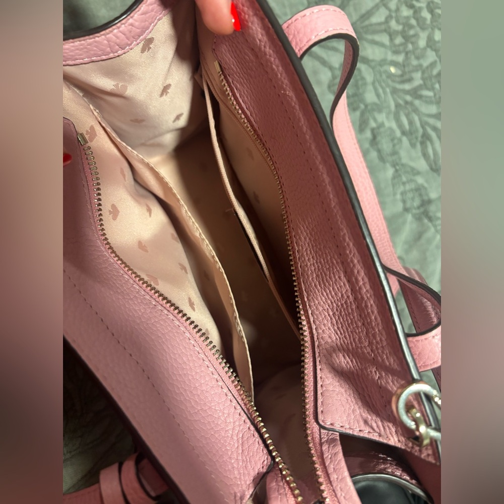 Kate Spade Pink Crossbody Bag with Tassel - Picture 5 of 6